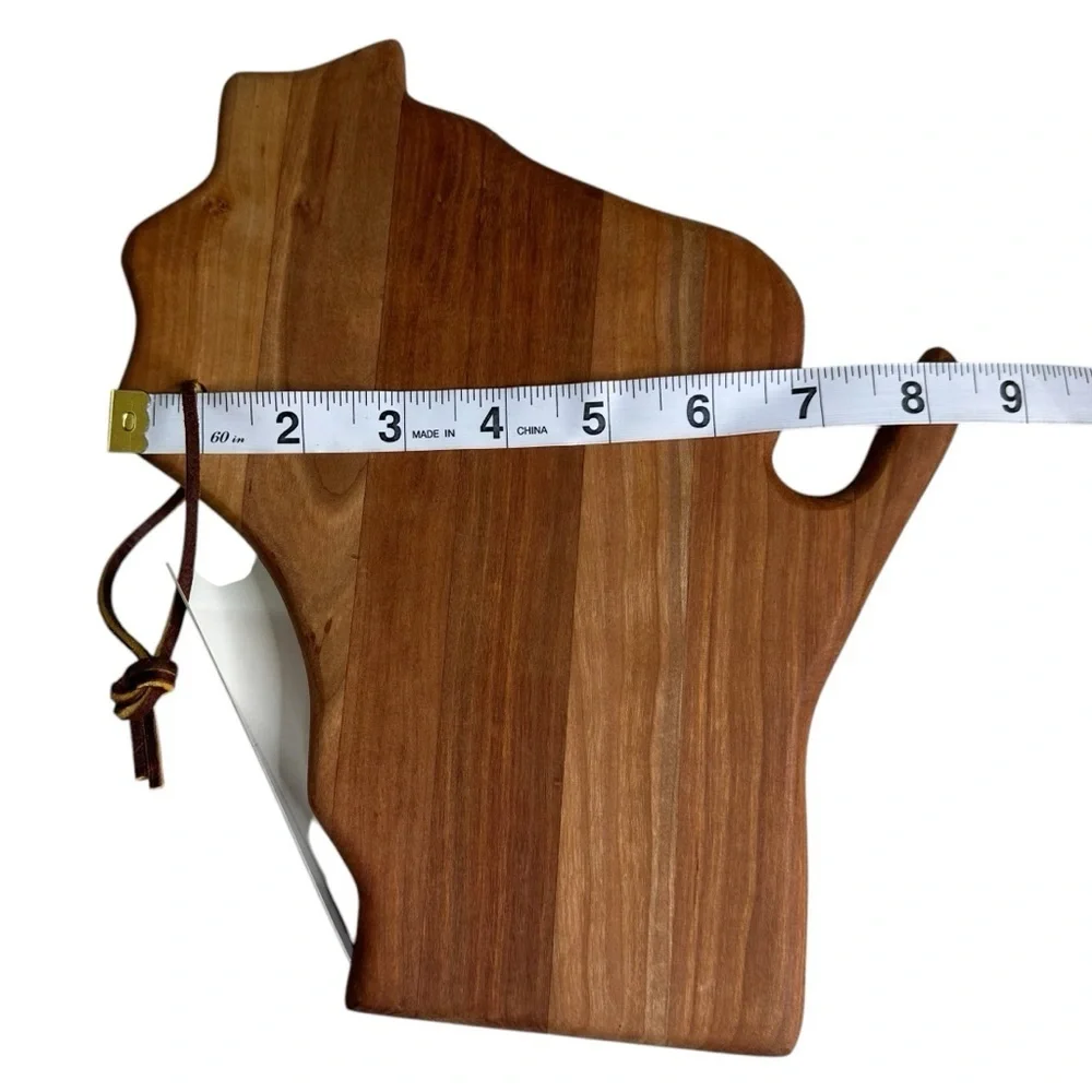 Wisconsin Wooden Cutting Board.